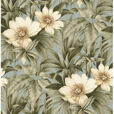 Rouleau de papier peint L 33 pi x l 20,5 po Lilly-Brooke