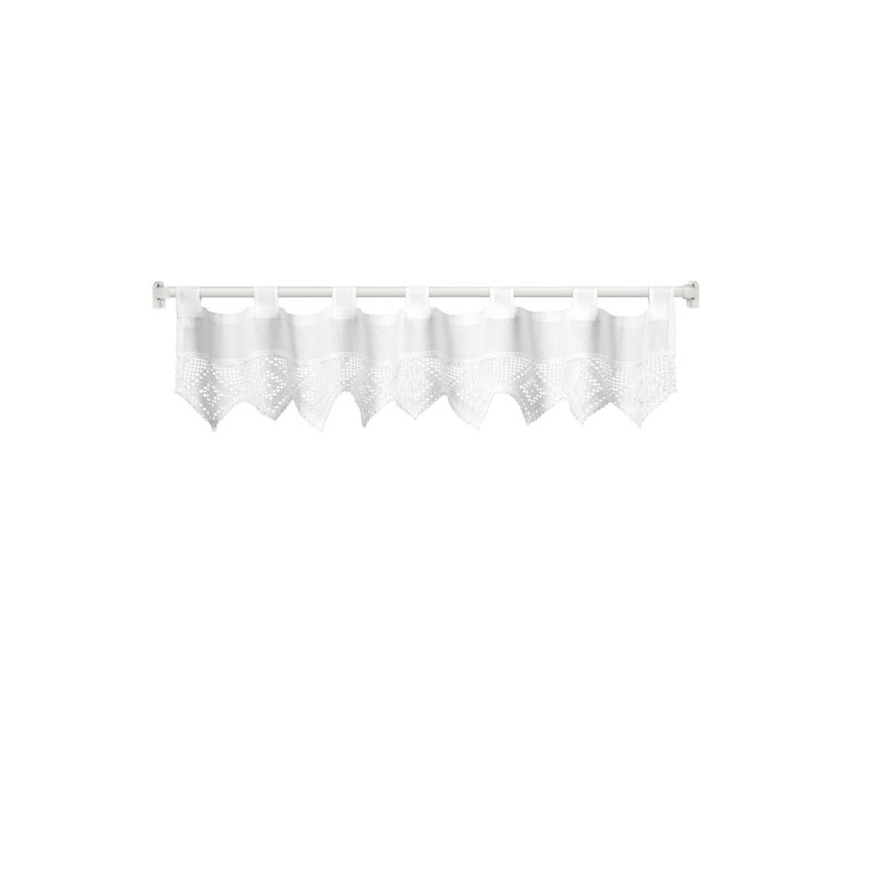 Radstock Sheer Curtain Single Panel, 30cm H x 150cm W