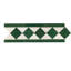 Dama 3.75 in. x 12 in. Linear Glossy Tile-564689598