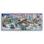 «Snowy Winter Townscape», art de la giclée encadrée par Grateful Licensing-799841842-799841869
