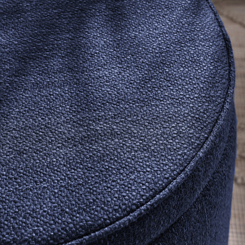 Combinaison de table bleu foncé avec rangement et console de jeu portable, Lin bleu