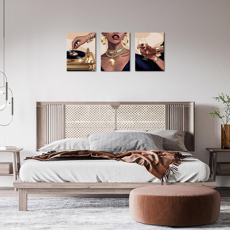 3 Piece Wrapped Canvas Wall Art
