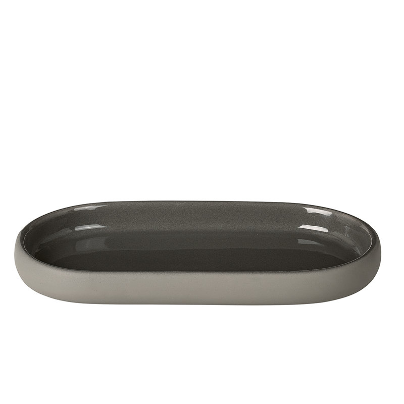 Sono Ceramic / Porcelain Bathroom Accessory, Taupe