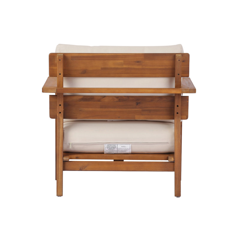 Fauteuil club extérieur de 29,5 pouces