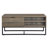 Homare Rustic Oak & Black Finish Coffee Table
