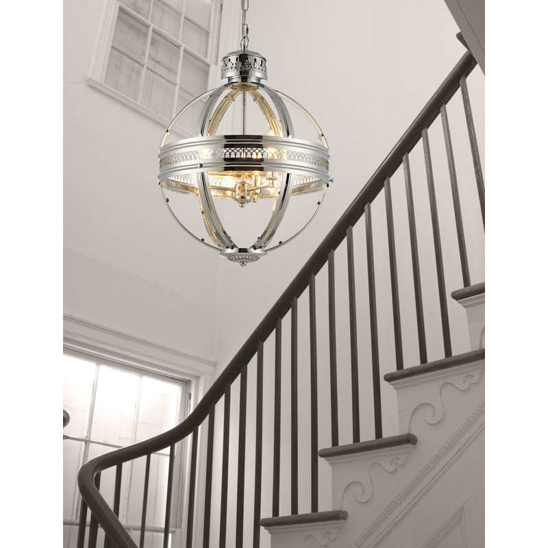 Lustre en forme de globe à 3 lumières Guerra