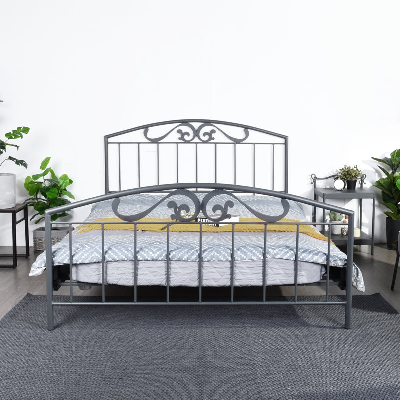 Lugo Solid Wood Bed, European Kingsize (160 x 200 cm)