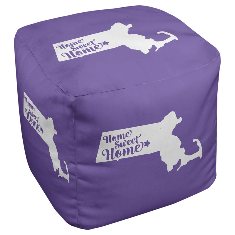Repose-pieds à cubes worcester the home, Mauve