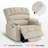 27.2'' Extra Wide Power Recliner Lift Chair with Massage and Heat, Fabric-1265352437