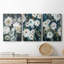 Moonlit Garden II - ensemble de 3 impressions sur toile tendue-1305682986