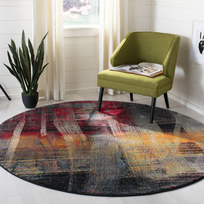 Hasseltine Performance Abstract Rug
