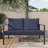 Outdoo Wicker Aluminum Loveseat With Cushion-1282158238