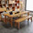 Brown Rectangular Solid Wood desk-108780568