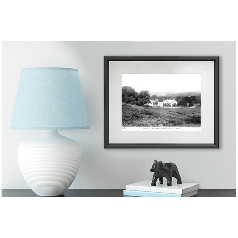 Holford, Alfoxton House And Park 1903 - Single Picture Frame Print, 40cm H x 50cm W x 2.3cm D