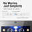 18.9'' W. 34 Bottle Single Zone Freestanding Wine Refrigerator Mini Wine Cooler-128654071