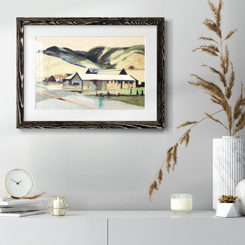 Méandre encadré sur toile, Noir, H 18 po x l 26 po x P 1,5 po