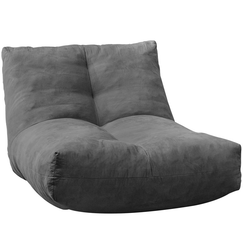 Harpenden Bean Bag Sofa, Harpenden Gray Cotton