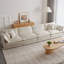 Canapé de style Mid-Century rembourré en chenille avec 5 coussins décoratifs, conception modulaire pour le salon-1385407041-1385407069-1385407068