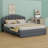 Kaura Upholstered Platform Storage Bed-318569177