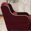 Chaise longue d'intérieur en chenille-496345007