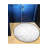 White Black Line Shape Detailed Woven Base Modern Decorative Carpet-1281413802