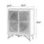 Armoire de rangement domestique en rotin tressé