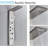 44.8 Shower Panel With Fixed Shower Head