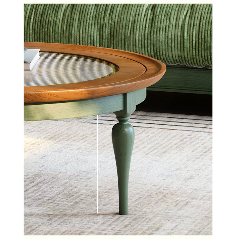 Table basse de style rétro français