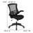 Bonavant Mesh Swivel Ergonomic Task Office Chairs with Flip-Up Arms