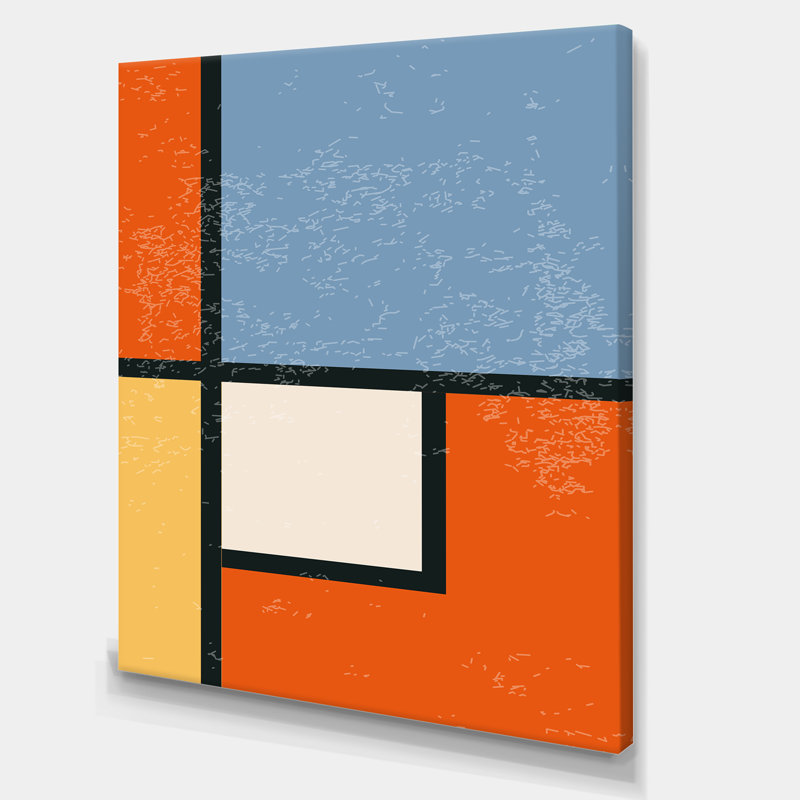 «Minimal Geometric Compostions of Elementary Forms XXIX», reproduction sur toile tendue, H 32 po x l 24 po x P 1 po