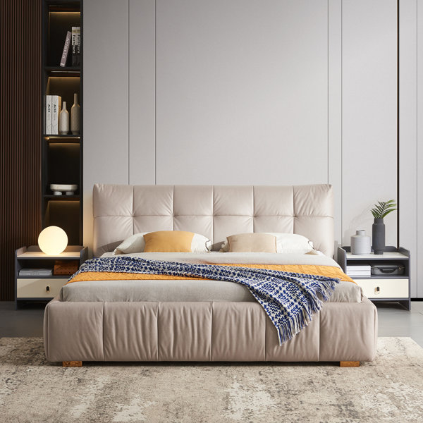 Latitude Run® Upholstered Sleigh Bed | Wayfair