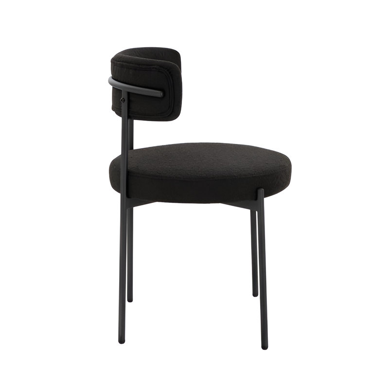 Fauteuil Federick Ii Boucle, Noir