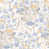 Blue/Orange/Cream