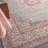 Abbate Oriental Gray/Pink Area Rug-1524812793