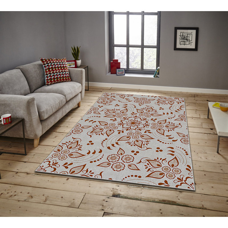Luxurious Area Rug, 100% Polyester, 5.9 x 9.2 Feet | 740 g/m² Weight, Non-Slip Felt Dot Underside, Easy Clean Velvet Fabric, 0.08 in Pile Height | Machine Washable, Perfect for Living Room & Bedroom Décor