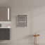 Chauffe-serviettes électrique 10 barres porte-serviettes mural chauffant-100140236