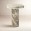 Zion End Table-Merlot Marble-62685703-62685723