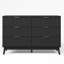 Commode double à 6 tiroirs Adkins, l 47,2 po-234509553