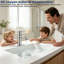 Robinet de lavabo pour salle de bain à poignée simple en laiton massif sans plomb-134456692-134456696