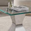 Glass Top Single Coffee Table