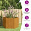 Planter Rusty Corten Steel-692368322