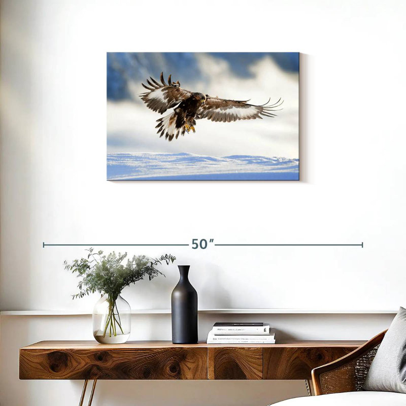 Brampt Norwegian Golden Eagle, 20" H x 30" W