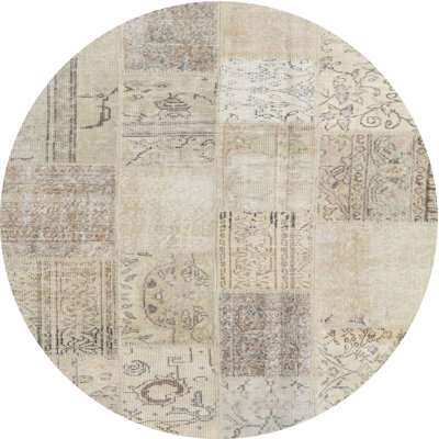 Tapis contemporain gris / beige