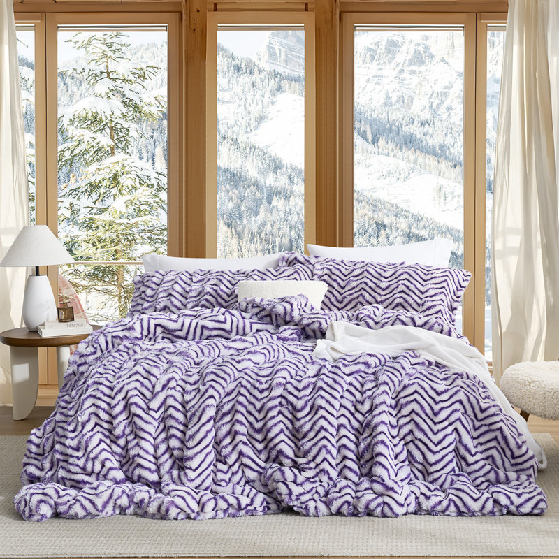 Snowball® Oceans - Coma Inducer® Oversized Comforter Set, Petunia Waves, Twin XL