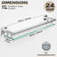 Tablette en verre pour salle de bain-97707635