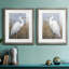 White Heron I, reproduction encadrée de qualité supérieure - prête à être accrochée
