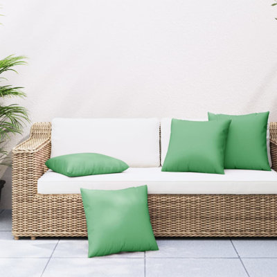 Coussin de canapé 4 pièces Ebern Designs crème 15,7 po x 15,7 po