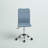 Avers Pneumatic Height Adjustable Rolling Task Chair-1113731110