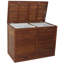 Spa 2 Section Cabinet Laundry Hamper