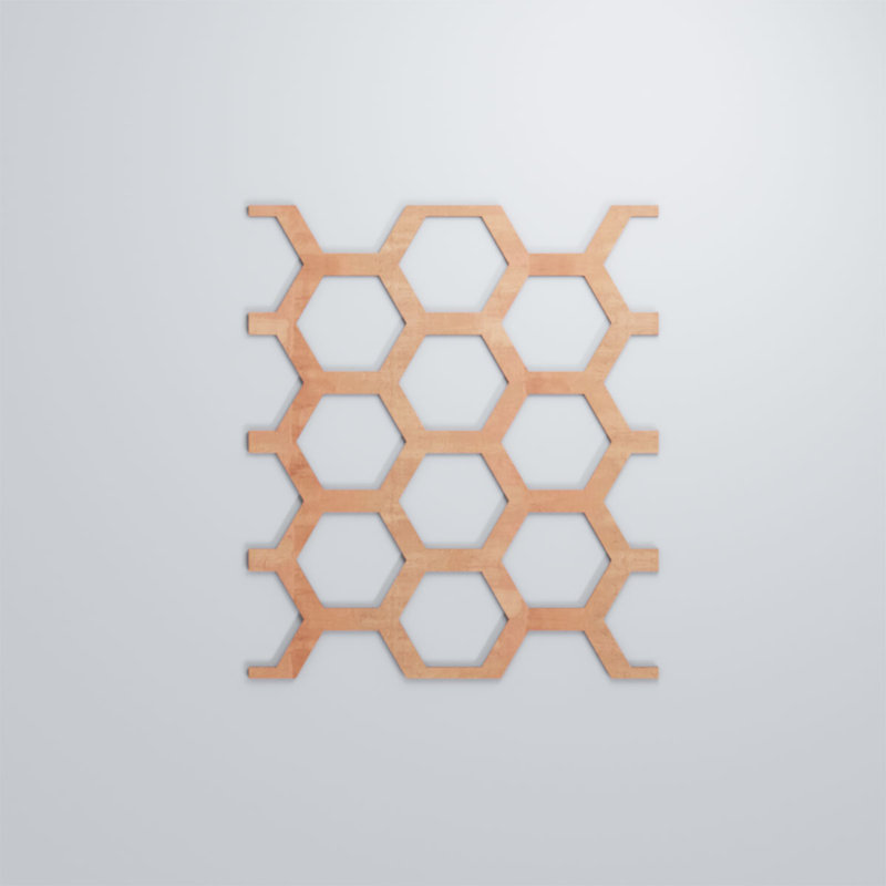 Panneaux muraux Westmore, Cerise, H 23 3/8 po x l 15 1/2 po x P 1/4 po
